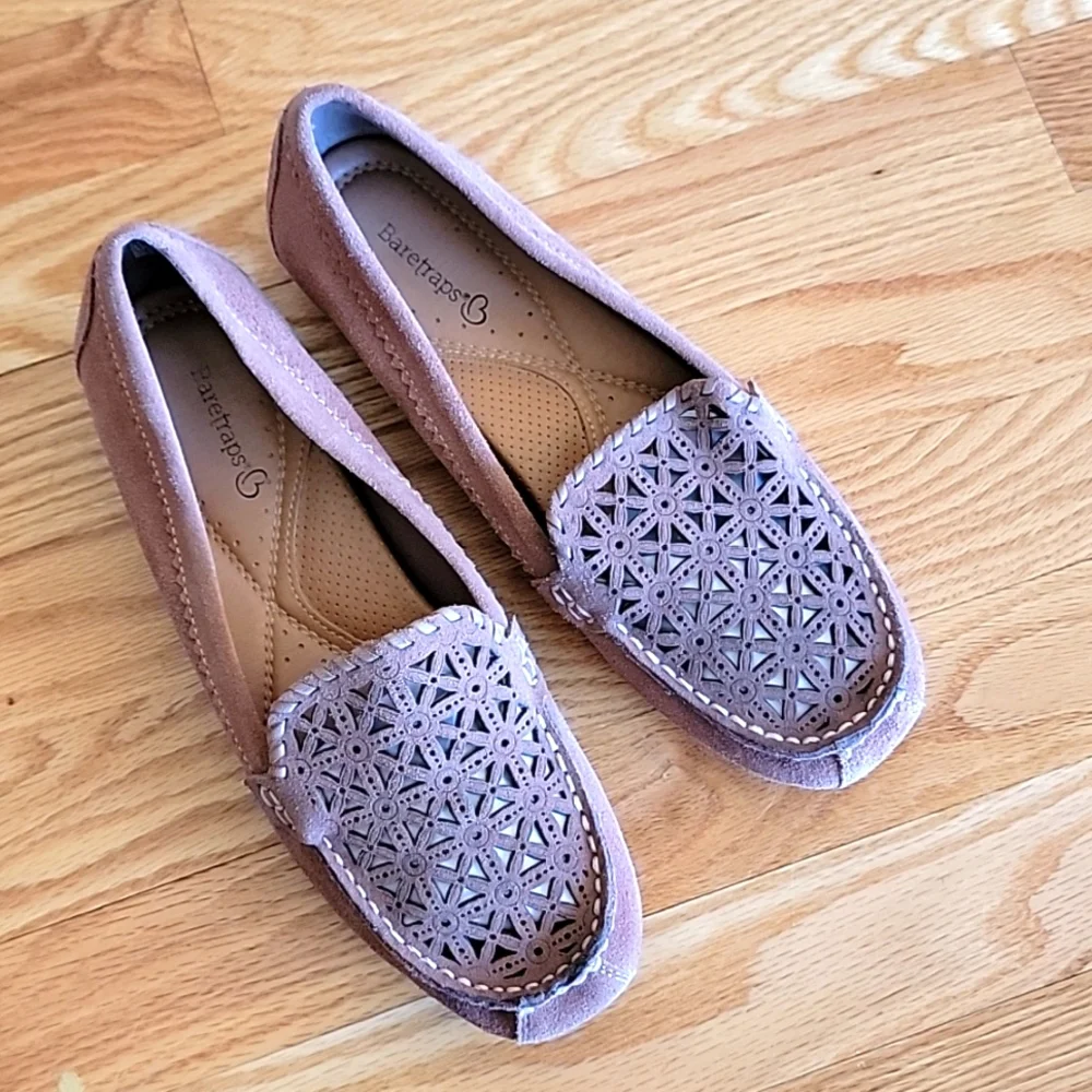Baretraps Leather Slip On Loafers Slip Ons - Picture 5 of 8